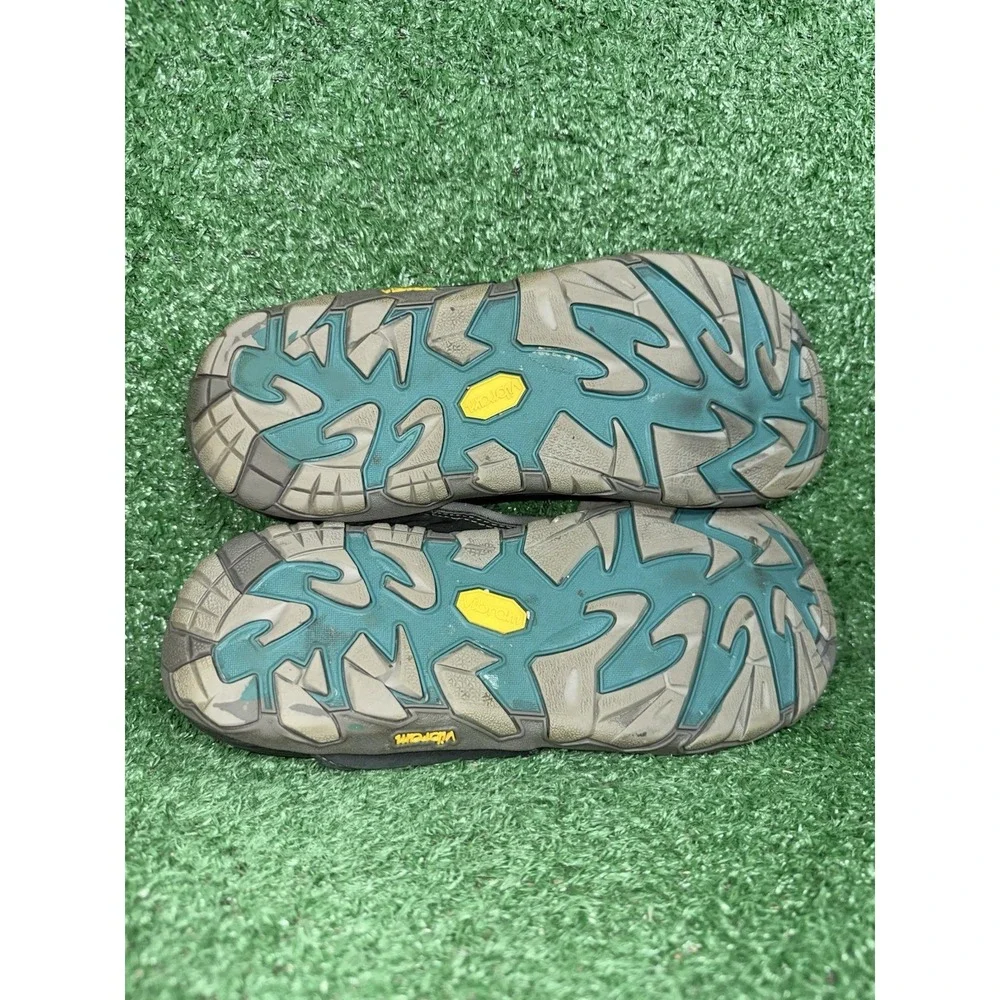 Vionic Vibram Sandals Men's Size 8 Bryce Slides Orthopedic Black Walking Comfort